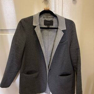 J. Crew Heather Gray Wool-Blend Jacket